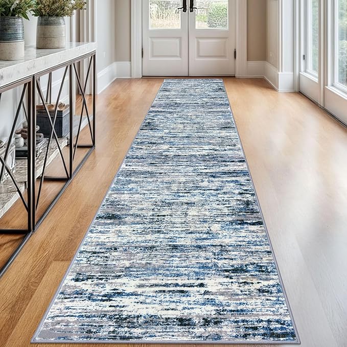 Modern Abstract Runner Rug 2.6x12 by lansny