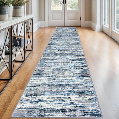 Modern Abstract Runner Rug 2.6x12 by lansny