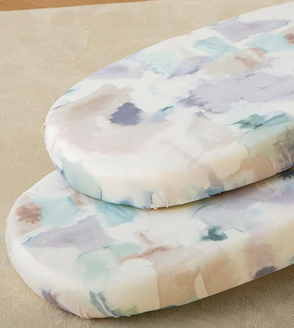 SDY Jersey Bassinet Sheets for Baby Boys and Girls, 32 "x 16 "x 4", 2 Pack - Image 9
