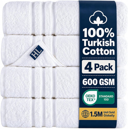 hawmam bath linen towels large, turkish cotton, 4 shown in use