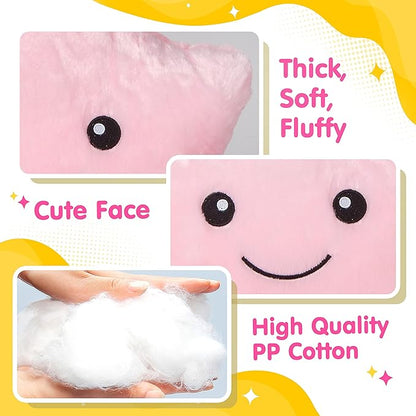 WEWILL 13'' Creative Twinkle Star Glowing LED Night Light Plush Pillows Stuffed - Image 6