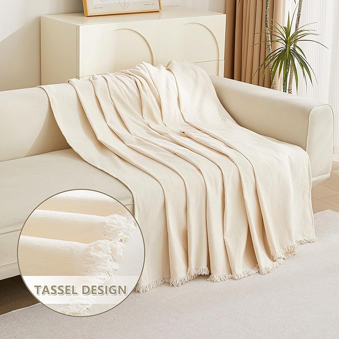 MYSKY HOME Couch Cover 3 Cushion Sofa - Image 3