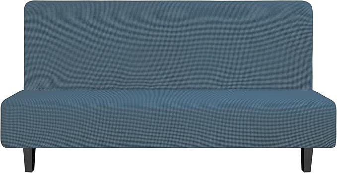 Easy-Going Stretch Futon Slipcover Armless Futon Bed Cover Furniture Protector by Easy-Going