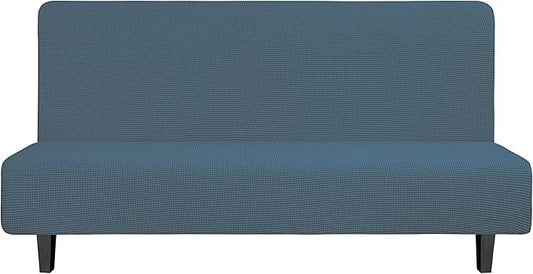 Easy-Going Stretch Futon Slipcover Armless Futon Bed Cover Furniture Protector by Easy-Going