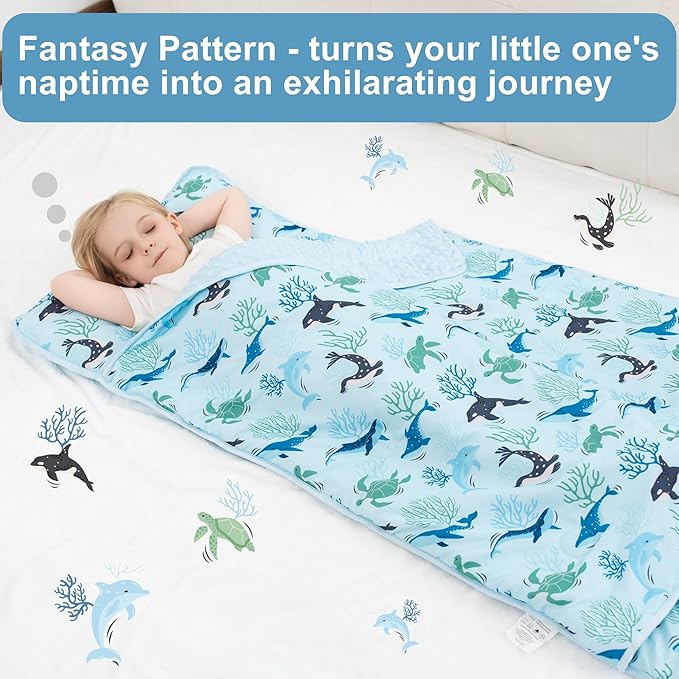 Viviland Toddler Nap Mat, Rolled Sleeping Mats - Image 4