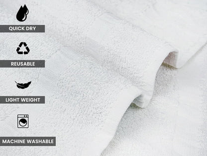 zuperia white bath towels bulk 12 pack (20 showing dimensions