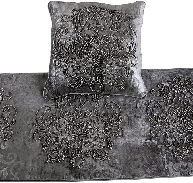 The HomeCentric Decorative Designer Handmade Bed Runner - Image 2