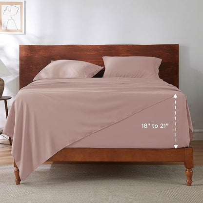 Bedsure Deep Pocket Queen Sheets Set - Image 8