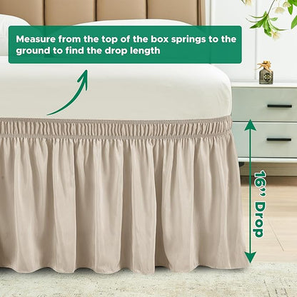 Biscaynebay Wrap Around Bed Skirts - Image 3