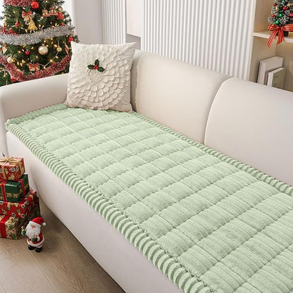 Smiry Couch Cover for Dogs Washable, Non Slip Fuzzy Pet Couch Covers for 3 by Smiry