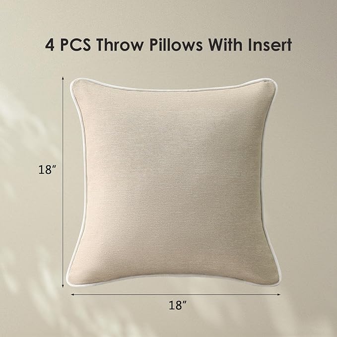 Decorative Outdoor Water Repellent Throw Pillows - Image 7
