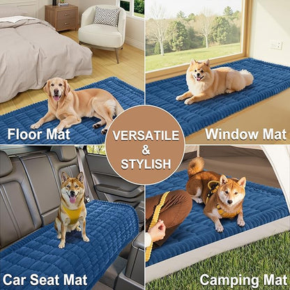 Smiry Couch Cover for Dogs Washable, Non Slip Fuzzy Pet Couch Covers for 3 - Image 4