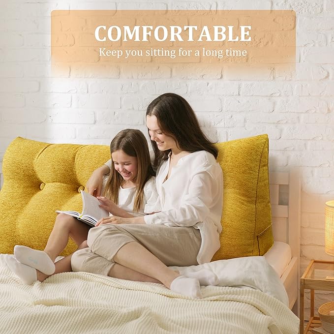 11 lbs Thickened Headboard Pillow Wedge Pillow Headboard Reading Pillow Bed - Image 6