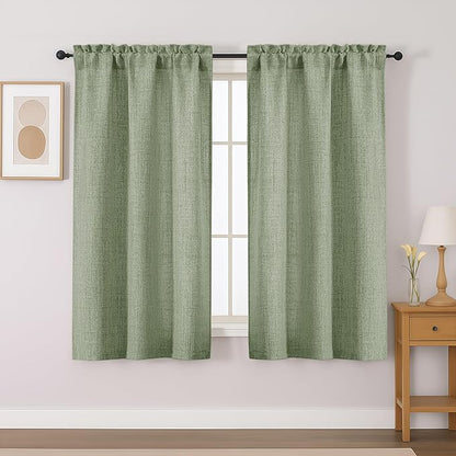 Gwine Green Curtains 45 Inch Length by Gwine