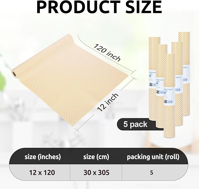 RAY STAR 12X120 Inch Shelf Liner - Image 5