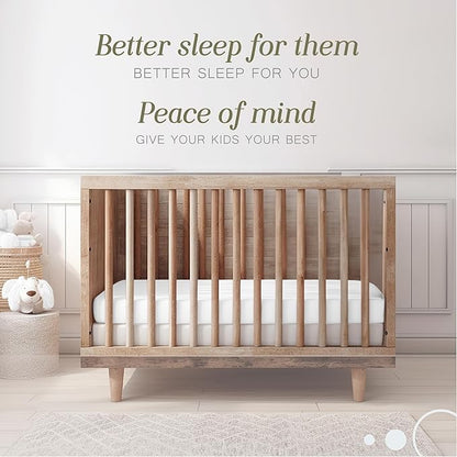 Bella Coterie Luxury Bamboo Viscose Crib Sheet | Organically Grown | Ultra Soft - Image 2