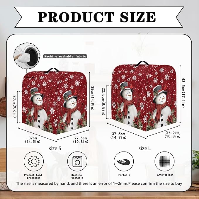 Stand Mixer Cover Dust Covers for 6-8 Stand Mixer Protector Compatible - Image 7