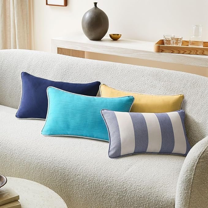 Decorative Outdoor Water Repellent Throw Pillows - Image 6