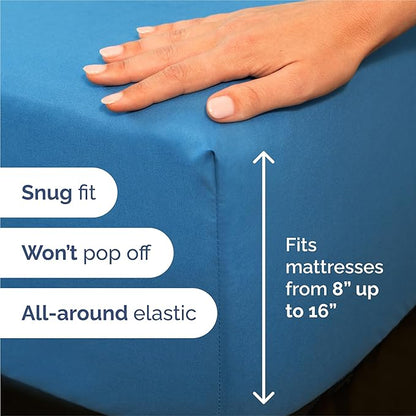 King Size 4 Piece Sheet Set - Image 3