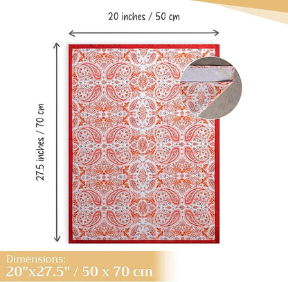 Maison d' Hermine Kitchen Towels Set of 3 100% Cotton 20" x 27.5" Reusable - Image 4