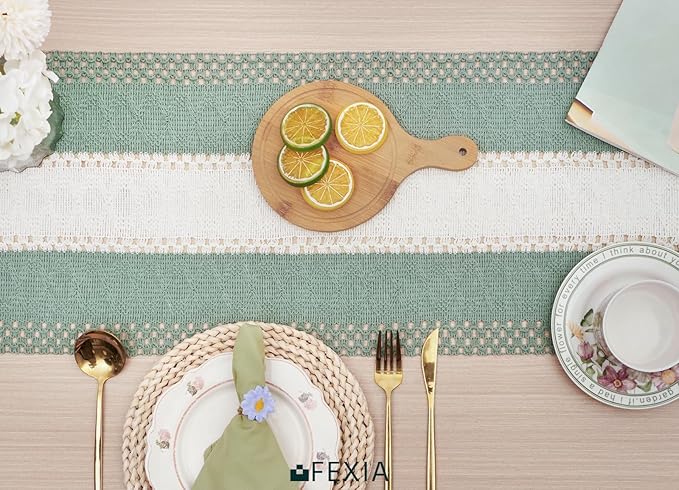 FEXIA Boho Table Runner for Home Decor - Image 5