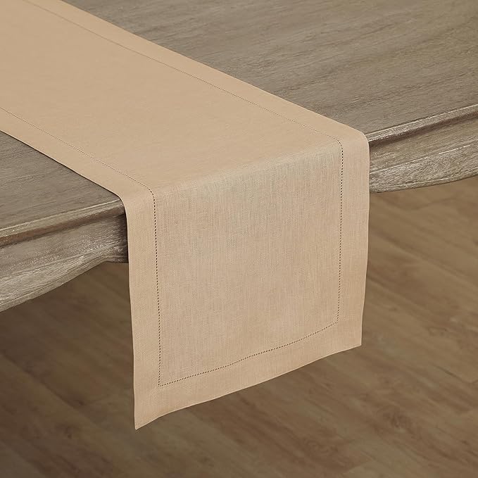Solino Home Linen Table Runner 36 Inches by SolinoHome