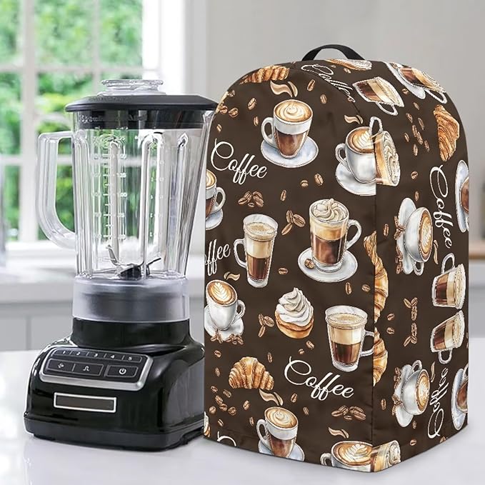 Brown Bread Coffee Blender Cover Kitchen Blender Dust Covers Food Processor by Unknown