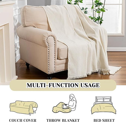 MEETSKY Oversized Chair Cover Washable Armchair Sofa Cover - Image 8