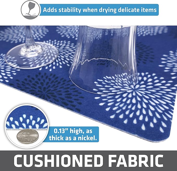 Drymate Premium Luxury Shelf & Drawer Liner, Thick Cushioned Fabric, - Image 5