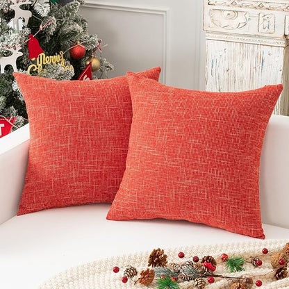 Kevin Textile Pack of 2 Fall Throw Pillow Covers Cases by KevinTextile