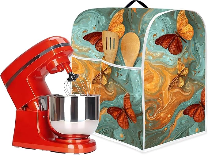 Mixer Dust Cover for 6-8 Qt Stand Mixer, Cloth Cover - Image 5