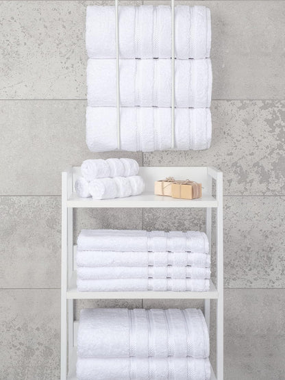 american soft linen 100% cotton luxury turkish towels on a desk or shelf