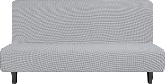Easy-Going Stretch Futon Slipcover Armless Futon Bed Cover Furniture Protector by Easy-Going