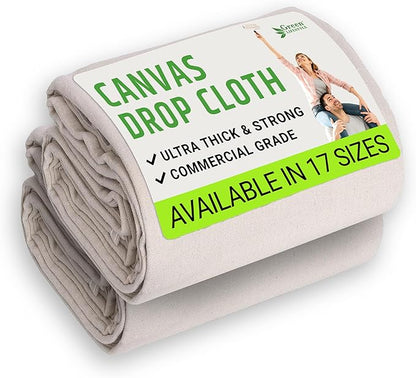 GREEN LIFESTYLE All Purpose Canvas Drop Cloths by GreenLifeStyle