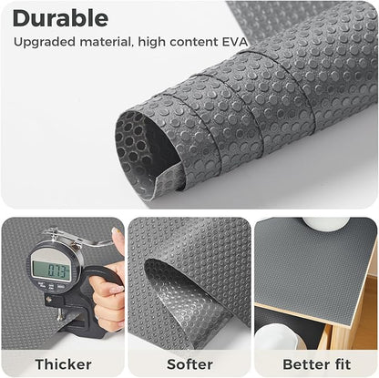 100% EVA Shelf Liner for Kitchen Cabinet, Dresser Pantry Bathroom Refrigerator - Image 6