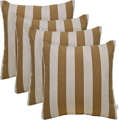 RSH DECOR: Sunbrella Square Throw Pillows Set of 4 | 20" x 20" | Water and by RSHDECOR
