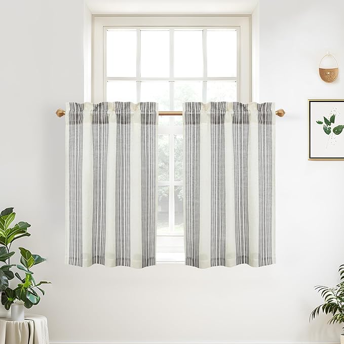 DriftAway Kitchen Tier Curtains by DriftAway