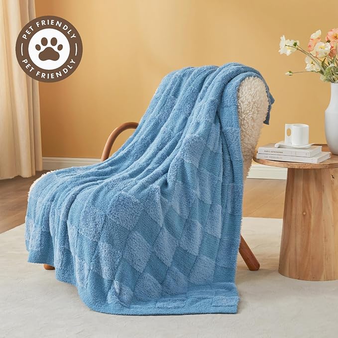 Snuggle Sac Faux Fur Throw Blanket - Image 5