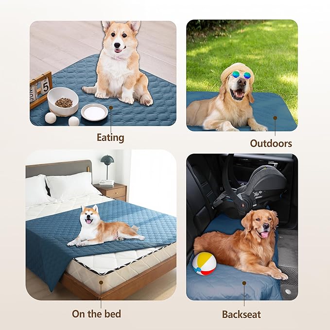 gogobunny 3X Stronger Waterproof Pet Blanket, Scratch Proof Furniture Protector - Image 8