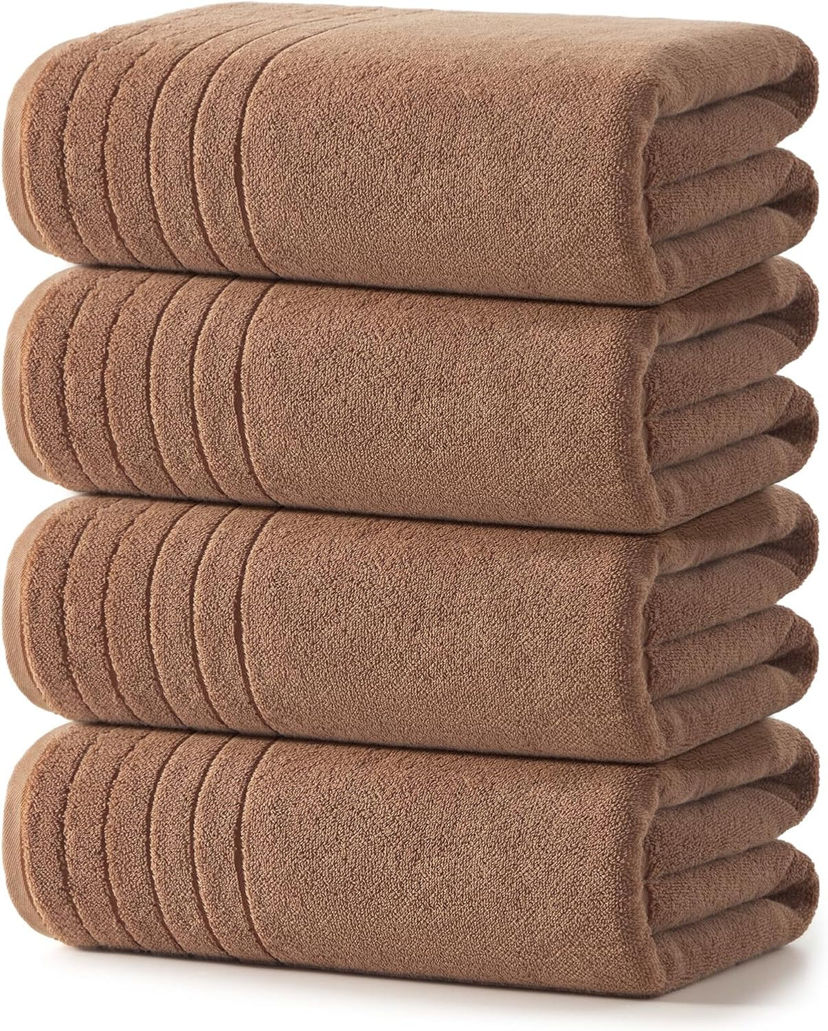 redkiss luxury bath towels set of 4, 35x70 shown in use