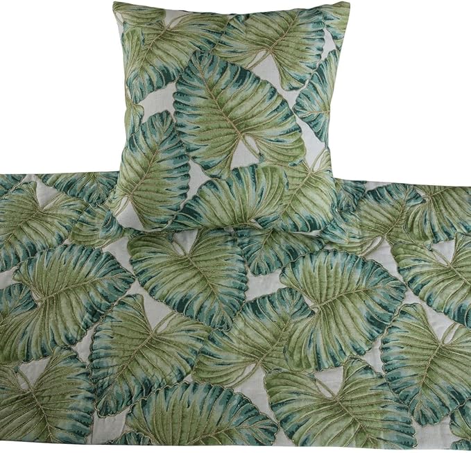 The HomeCentric Decorative Designer Handmade Bed Runner - Image 2