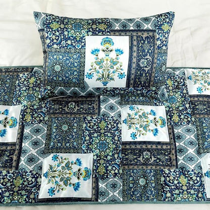 The HomeCentric King/Queen/Twin Blue Designer King 90"x18" Bed Runner Without - Image 5