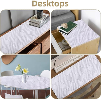 Shelf Liners for Kitchen Cabinets Non Adhesive Shelf Liner Paper Non-Slip - Image 8