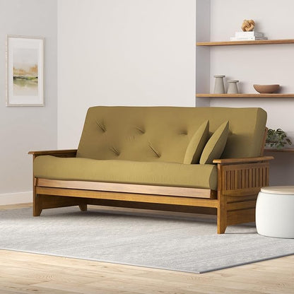 Nirvana Futons Brentwood Tray Arm Futon Sofabed Set - Image 2