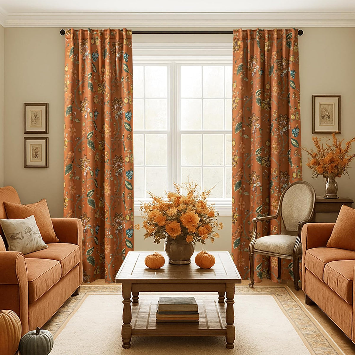 decorative black out curtains 63 inch long for, close-up detail