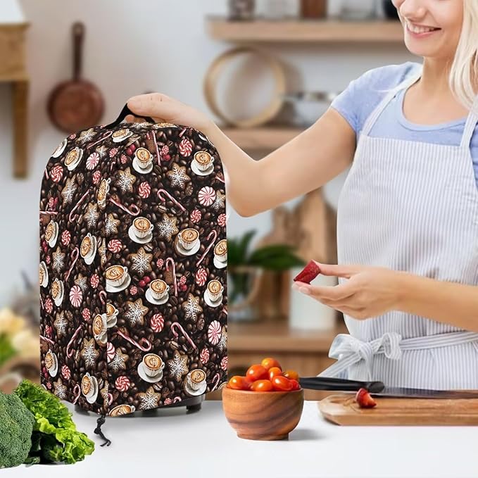 Cane Candy Coffee Blender Cover Dust Cover Appliance Dust Cover - Image 3