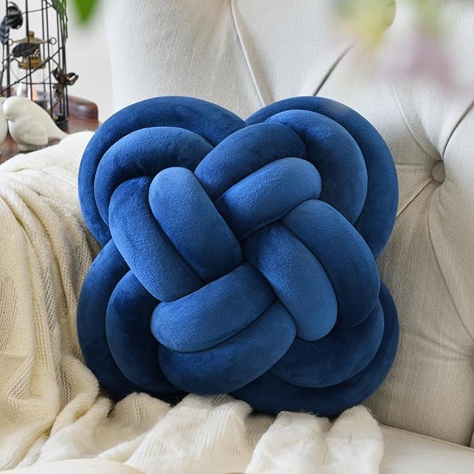 Xuyier Knot Pillow Ball, Decorative Throw Pillows by Xuyier