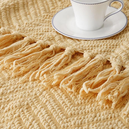 BATTILO HOME Gold Throw Blanket - Image 9