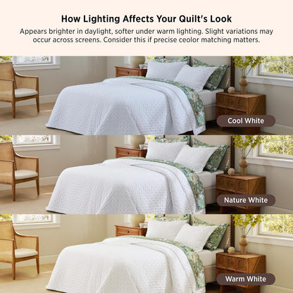 bedsure quilts queen size - lightweight comforter queen, view 9