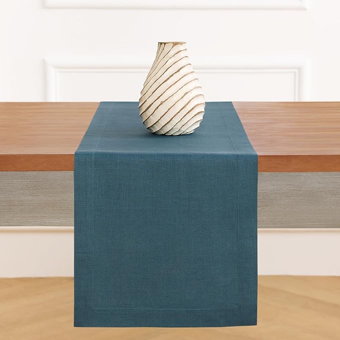 Solino Home Linen Table Runner 108 Inches Long by SolinoHome